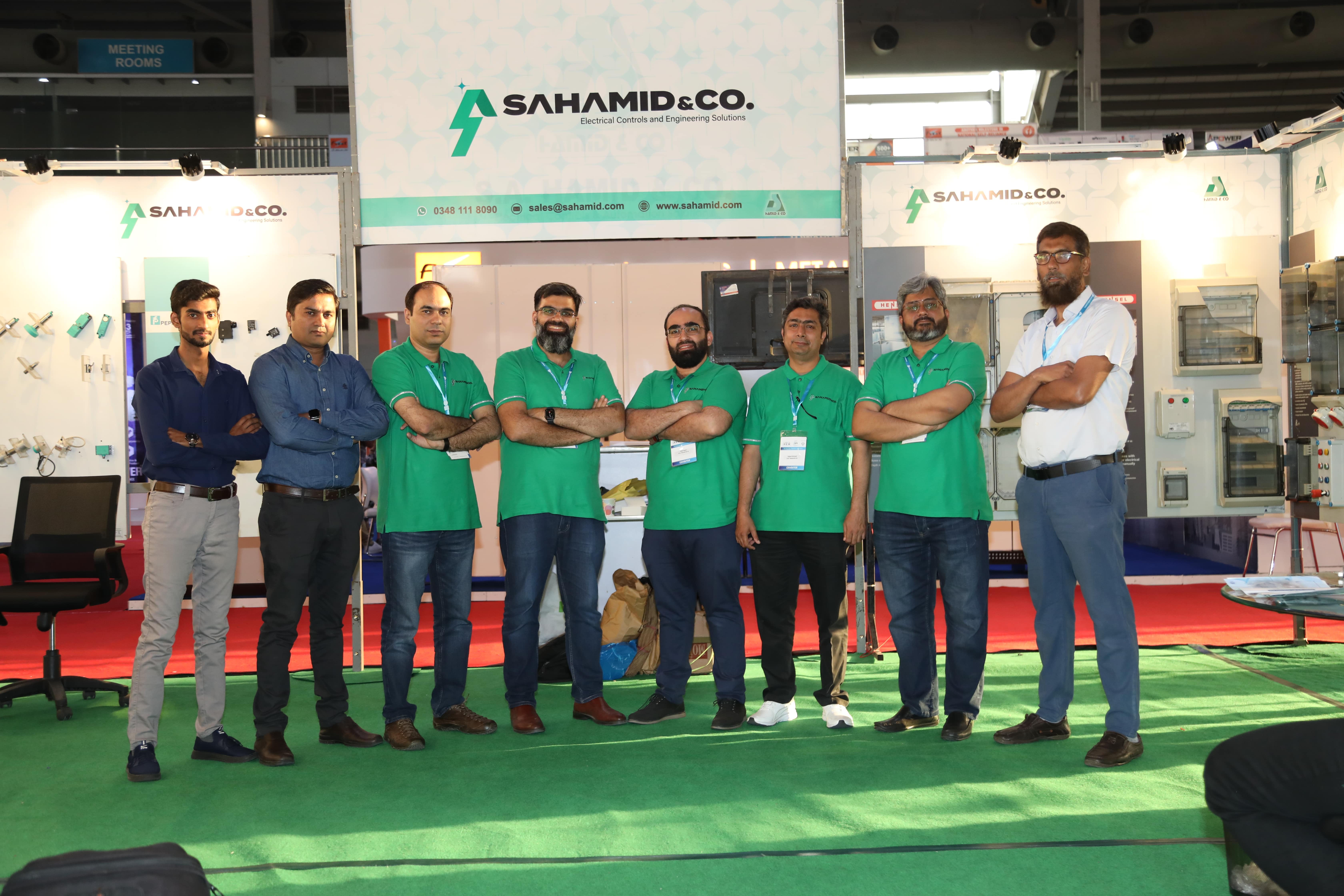 Sahamid Sales Team at IREM Expo