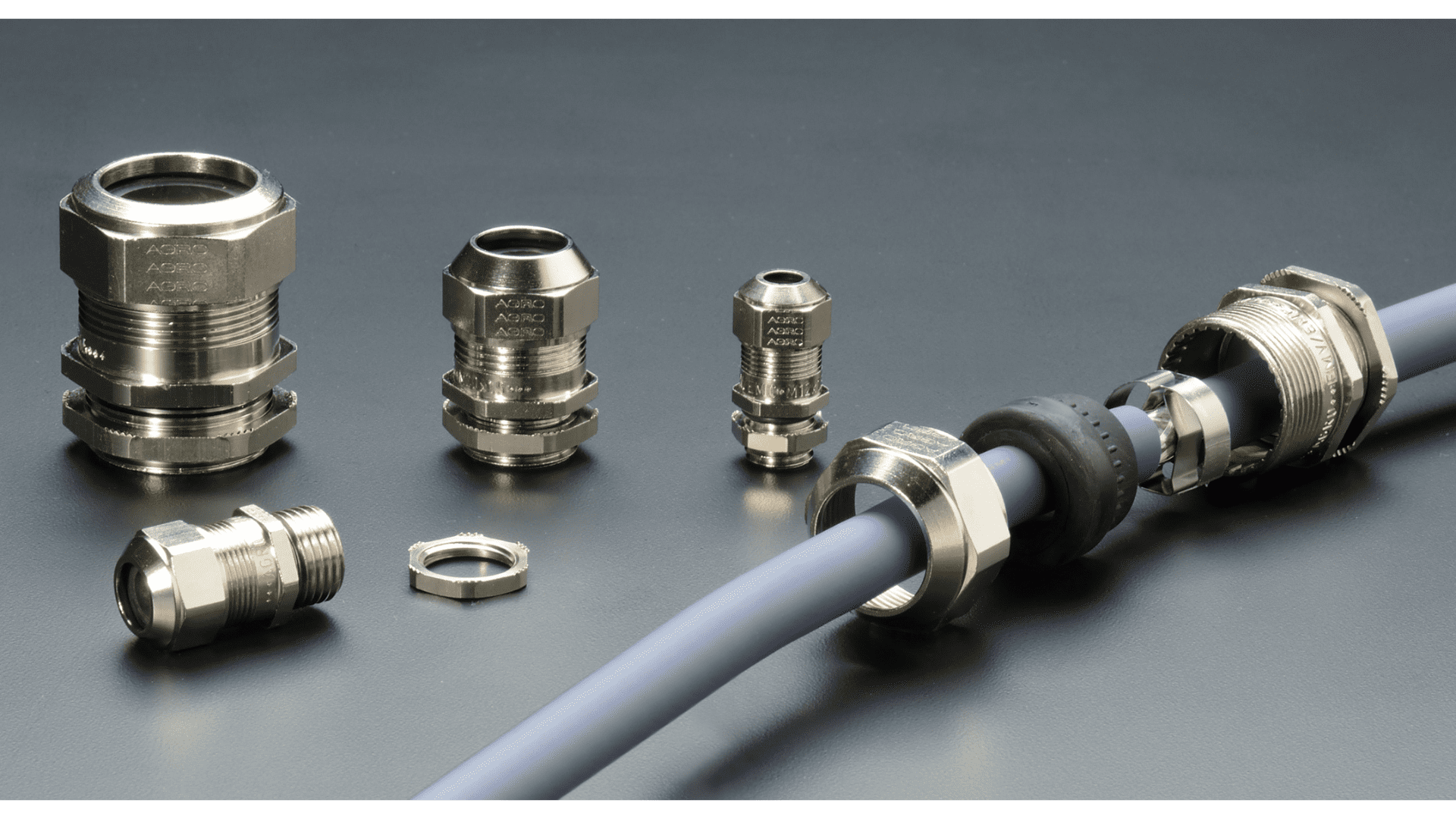 Nickel Plated Brass Glands Application by Agro