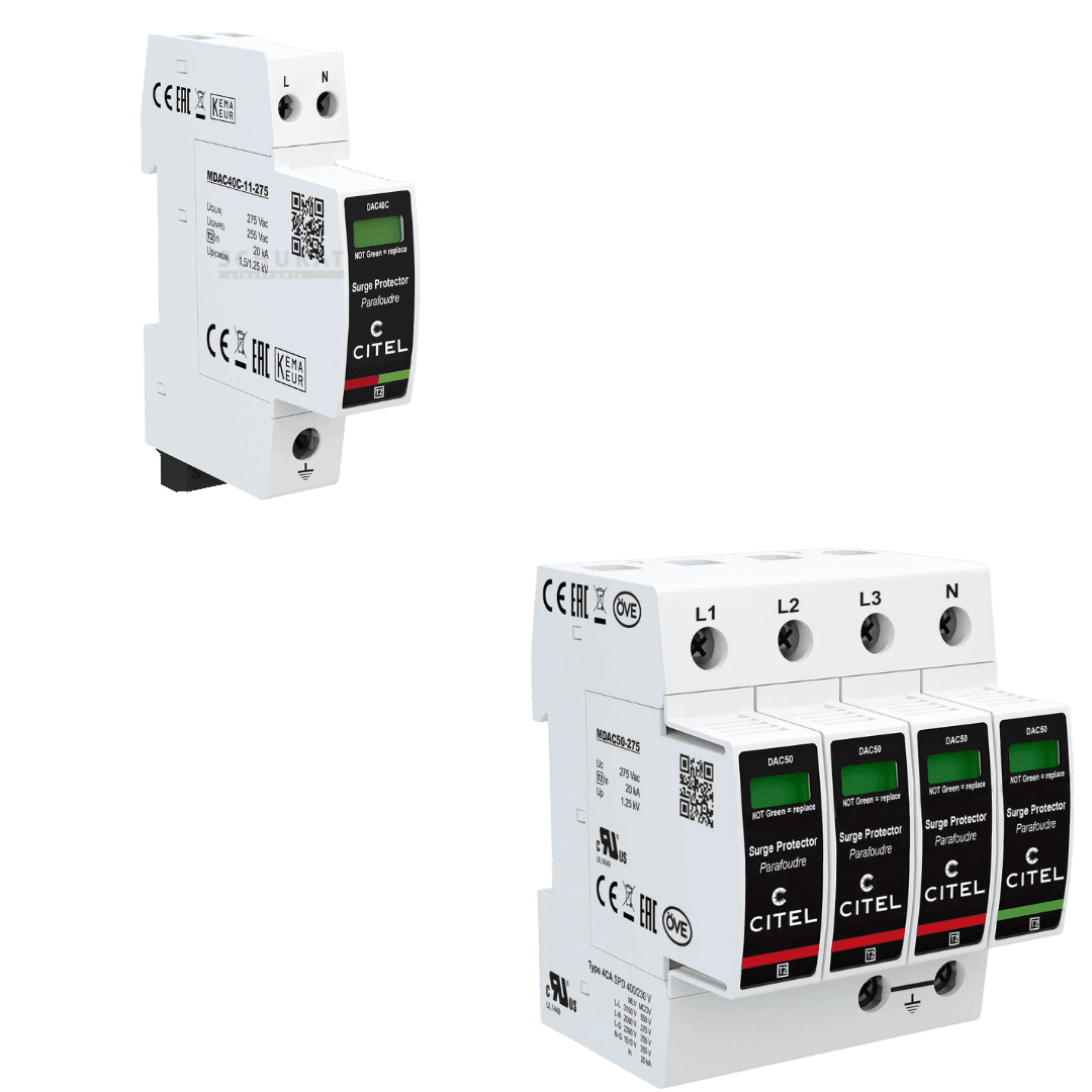 Type 2 AC surge protector by Citel