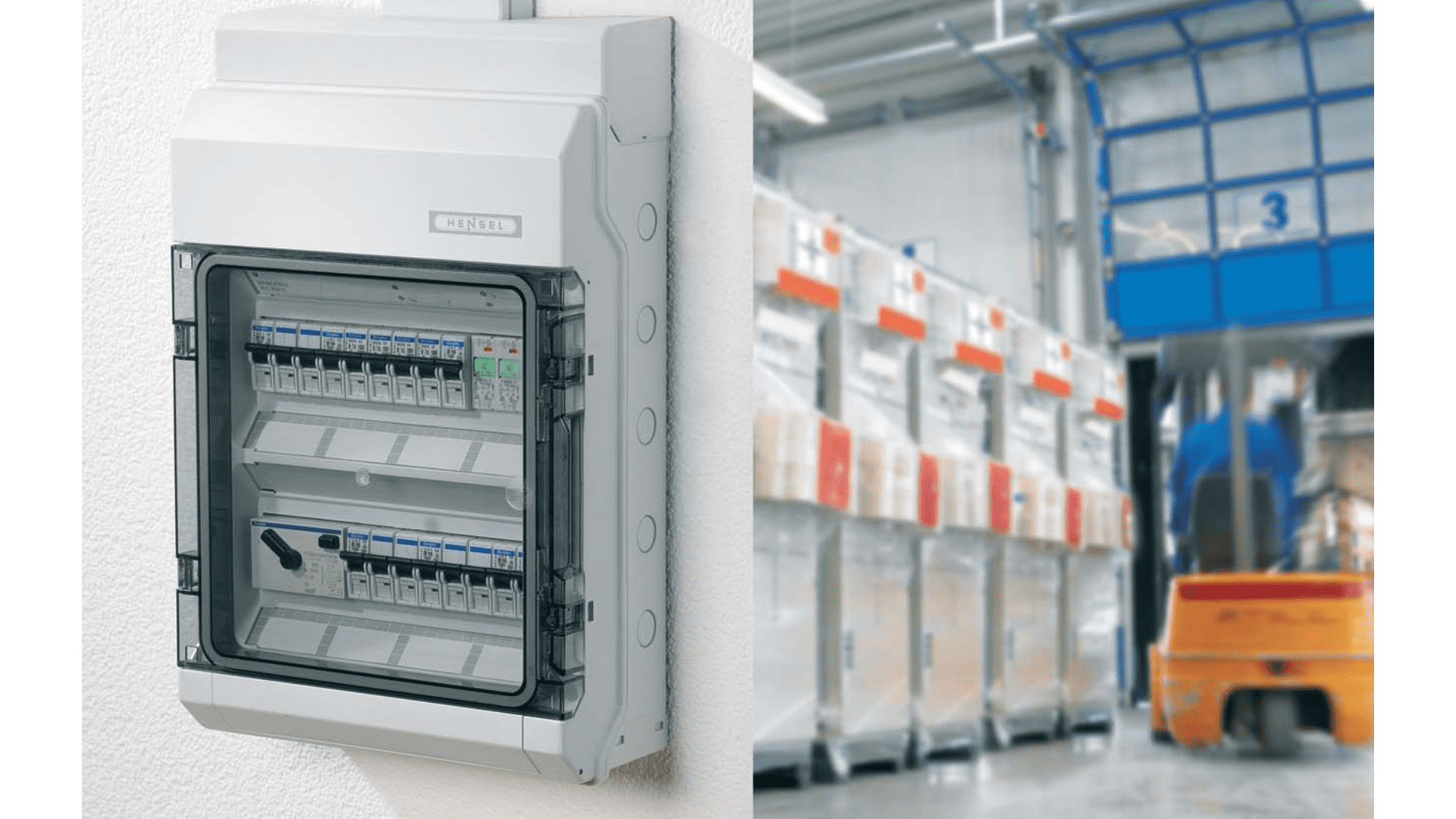 Circuit Breaker Boxes up to 63A by Hensel