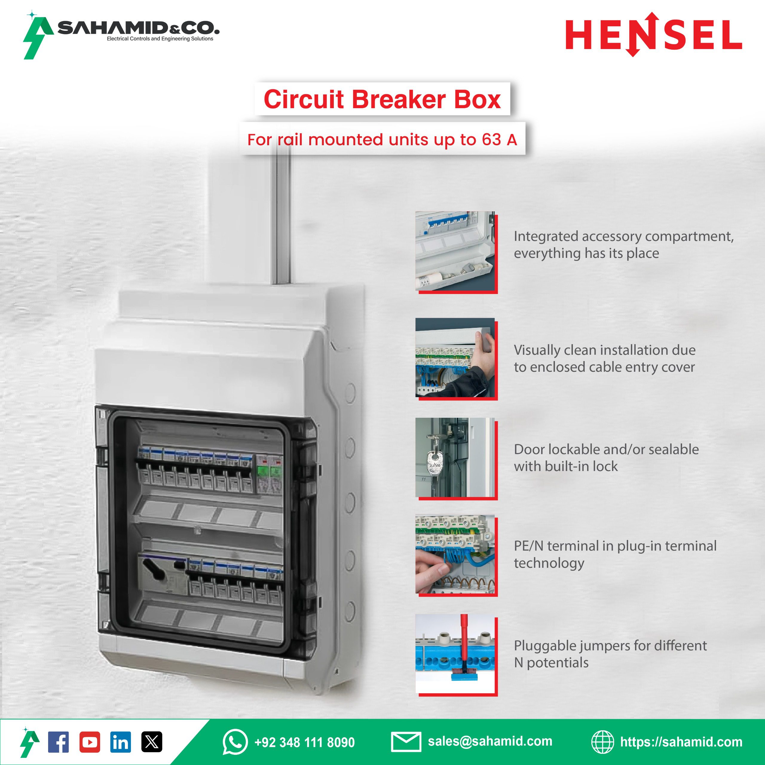 Upgrade Your Electrical Installations with Hensel Circuit Breaker Boxes